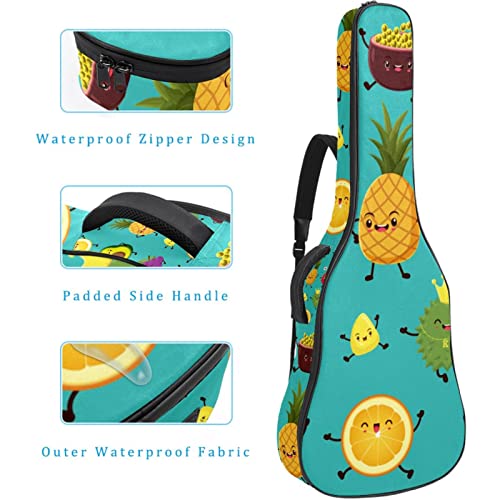 Hondank Étui de protection rembourré pour guitare acoustique classique Motif cowboy sur terrain, Multicolor 02, 42.9×16… - Les Beatles, Paul McCartney, John Lennon, RIngo Starr, George Harrison Hondank Étui de protection rembourré pour guitare acoustique classique Motif cowboy sur terrain, Multicolor 02, 42.9x16… – Image 5