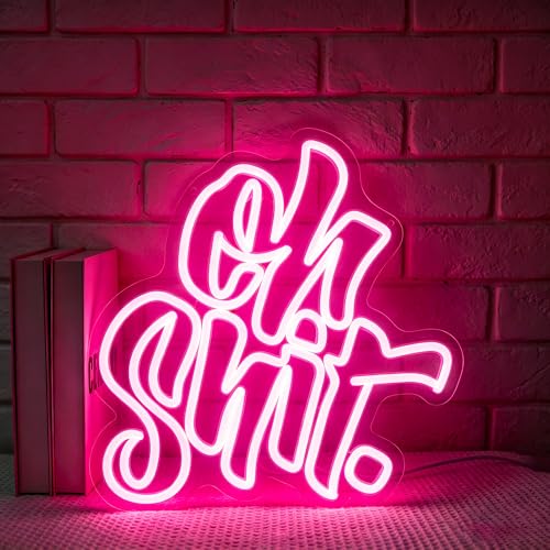 Image of Oh Neon Sign Led Sign Neon Signs for Wall Decor Neon Lights