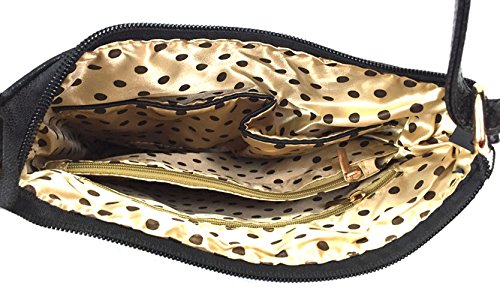 Long Gem Grid Sparkle Cross Body Bag3