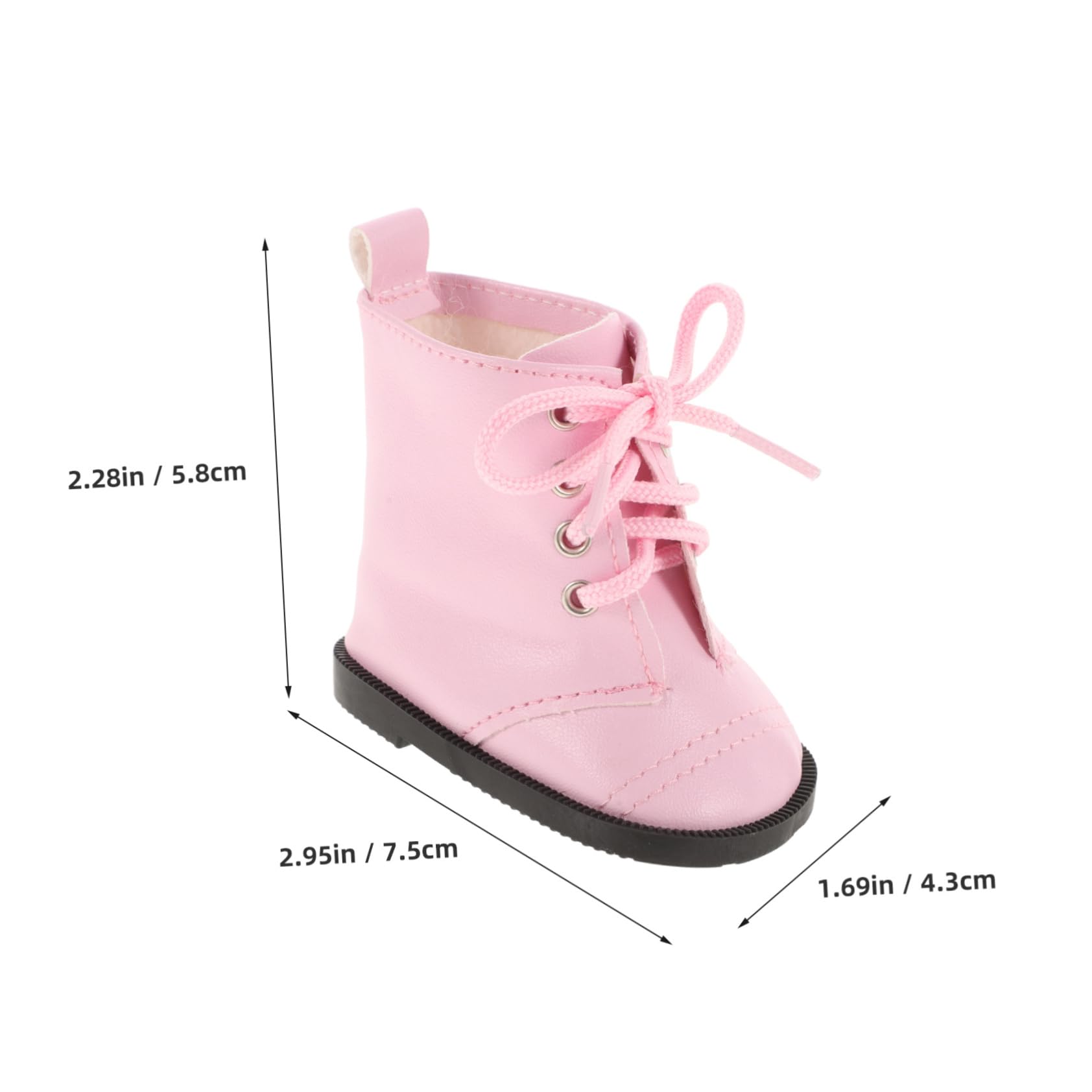 TOYANDONA – Lot De 3 Paires De Chaussures Miniatures En Toile – Accessoires Pour Poupées 17 Cm – Baskets Pour Maison De Poupée