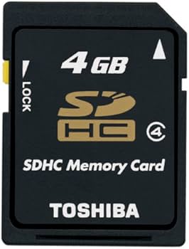 Amazon | TOSHIBA SDHCメモリカード Class4 4GB SD-E004G4 | 東芝