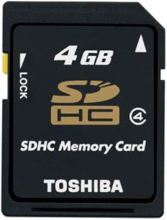 TOSHIBA SDHC 存储卡 Class4 4GB SD-E004G4