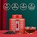 BAMATEA Premium Da Hong Pao Oolong Tea Loose Leaf - Fujian Wuyi Rock Oolong Tea Dahongpao Big Red Robe - High Mountain Chinese Tea 1.76oz (50g)