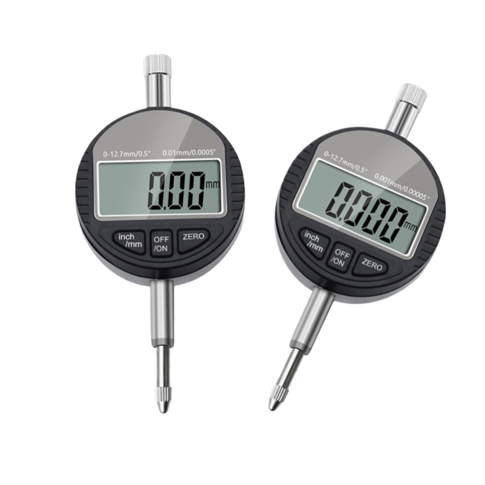 1 x IP54 wasserdichte digitale Messuhr Messgeräte elektronisches digitales Mikrometer-Stundentyp-Indikator Komparator Messgeräte (IP54 Digital 0,001 mm)