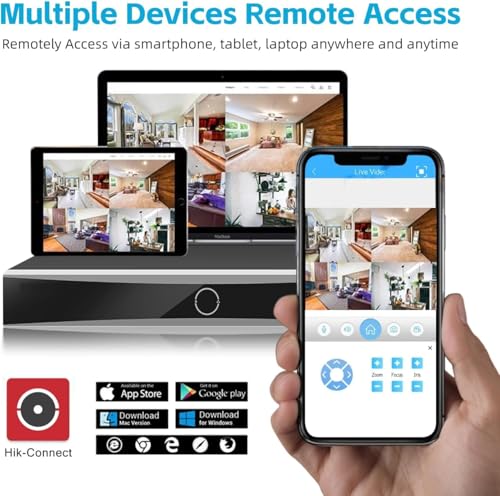 Image of DS-7608NI-M2 /8P H.265 8 Channel PoE 8K Network Video Recorder NVR, Up to 32MP Resolution Input, Hard Drive Not Included, Support Firmware Upgrade