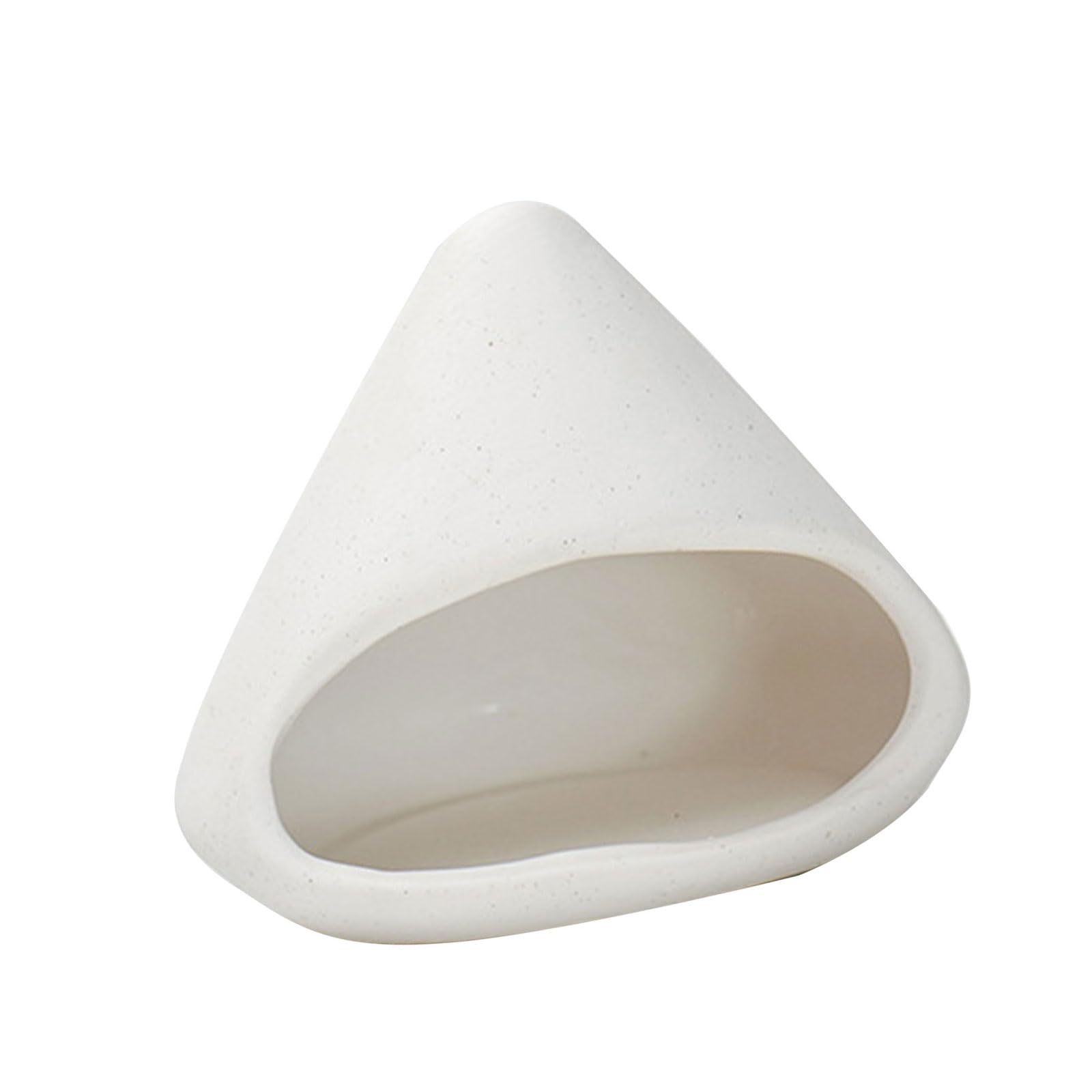 Buxuaaaa Minimalists Ceramics Incenses Stick Burners Modern Small Chiminea Santo Wood Holder Aromatherapies Tray for Meditations Bedroom Fragrances Holder