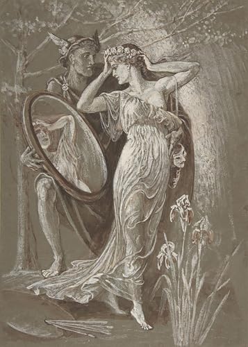 Tableau Murale Art Le Miroir de Vénus - Idéal pour Décorer le Salon ou la Chambre
