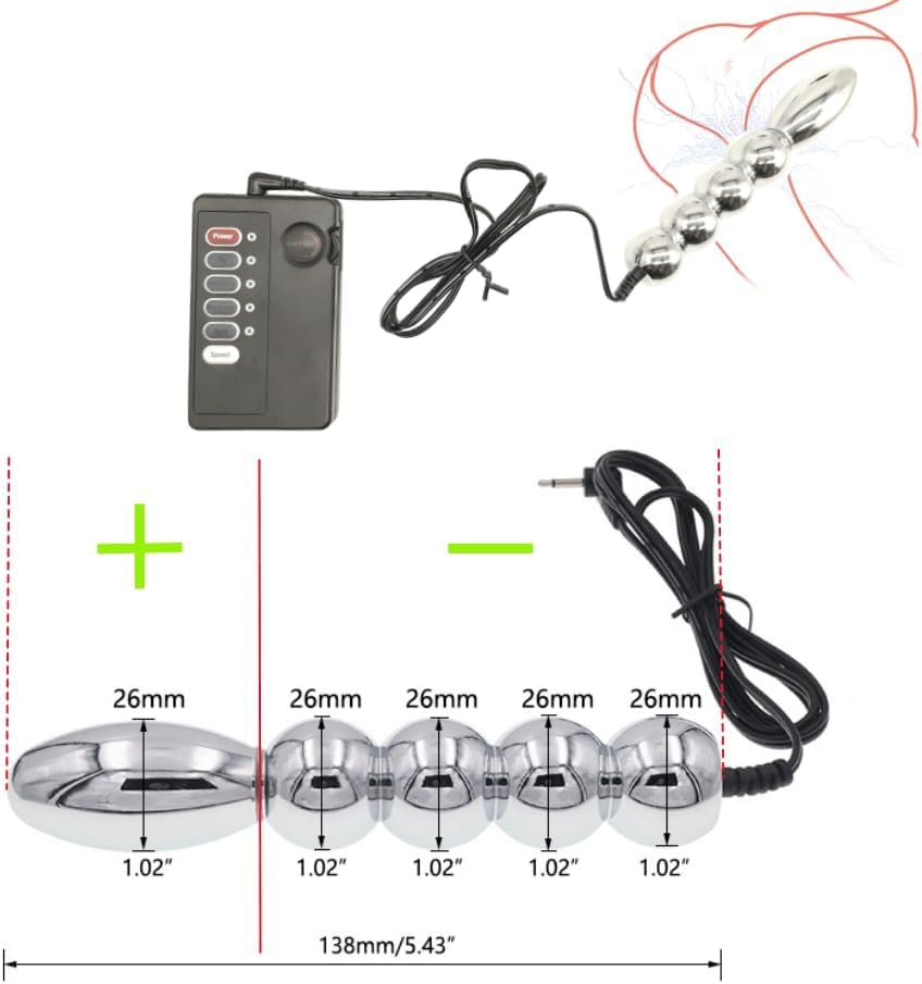 Anillo de electrodo para testículo que intensifica el orgasmo masculino 4