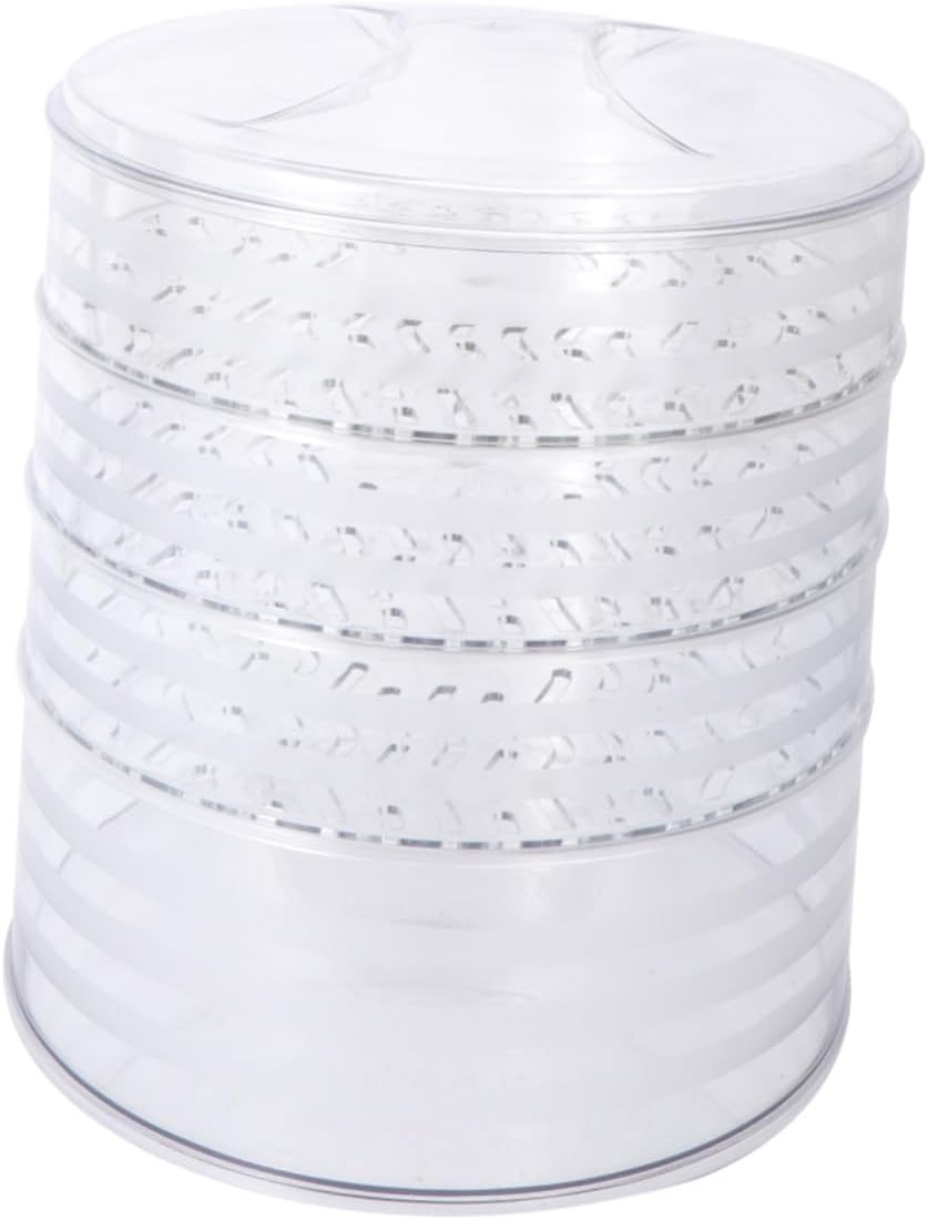 Food Preservation Cover Vegetable Multi-layer Insulation Cover 5pcs Foldable Set for Household Meal Storage