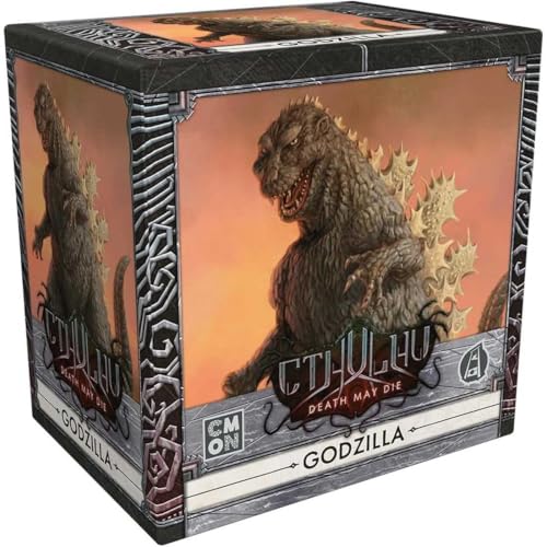 CMON Cthulhu: Death May Die - Godzilla | Tabletop-Miniatur ab 14 Jahren für 15 Spieler über 90 Minuten Spieldauer