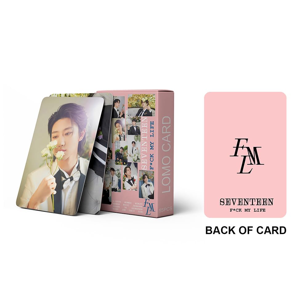Amazon.com: Funwaretech Seventeen FML Photocards 55Pcs 2023