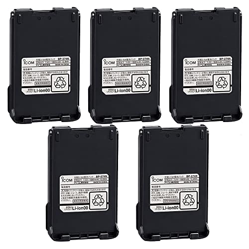 Amazon | アイコム BP-274N 5個セットリチウムイオンバッテリー