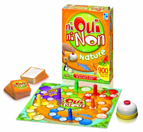 Megableu - 678011 - Jeu de société - Grands Classiques - Ni Oui Ni Non Thématique Nature