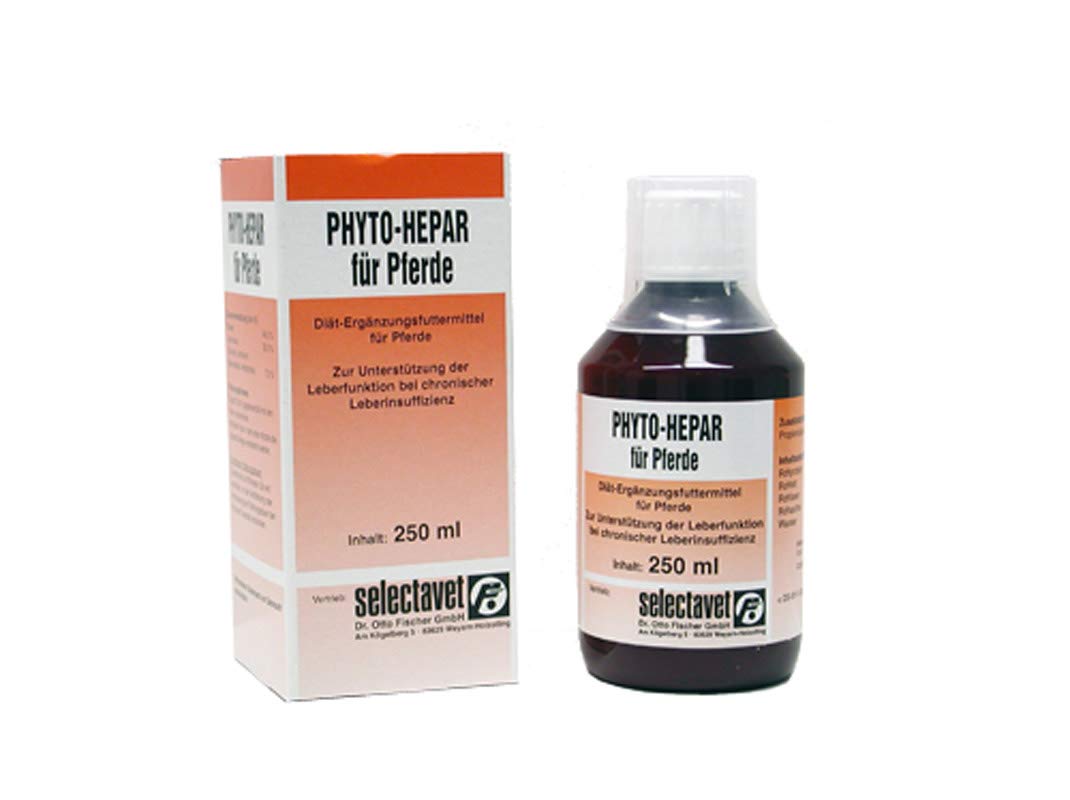 Phyto-Hepar 250 ml | Leberfunktion bei Pferden | Artischocke Mariendistel
