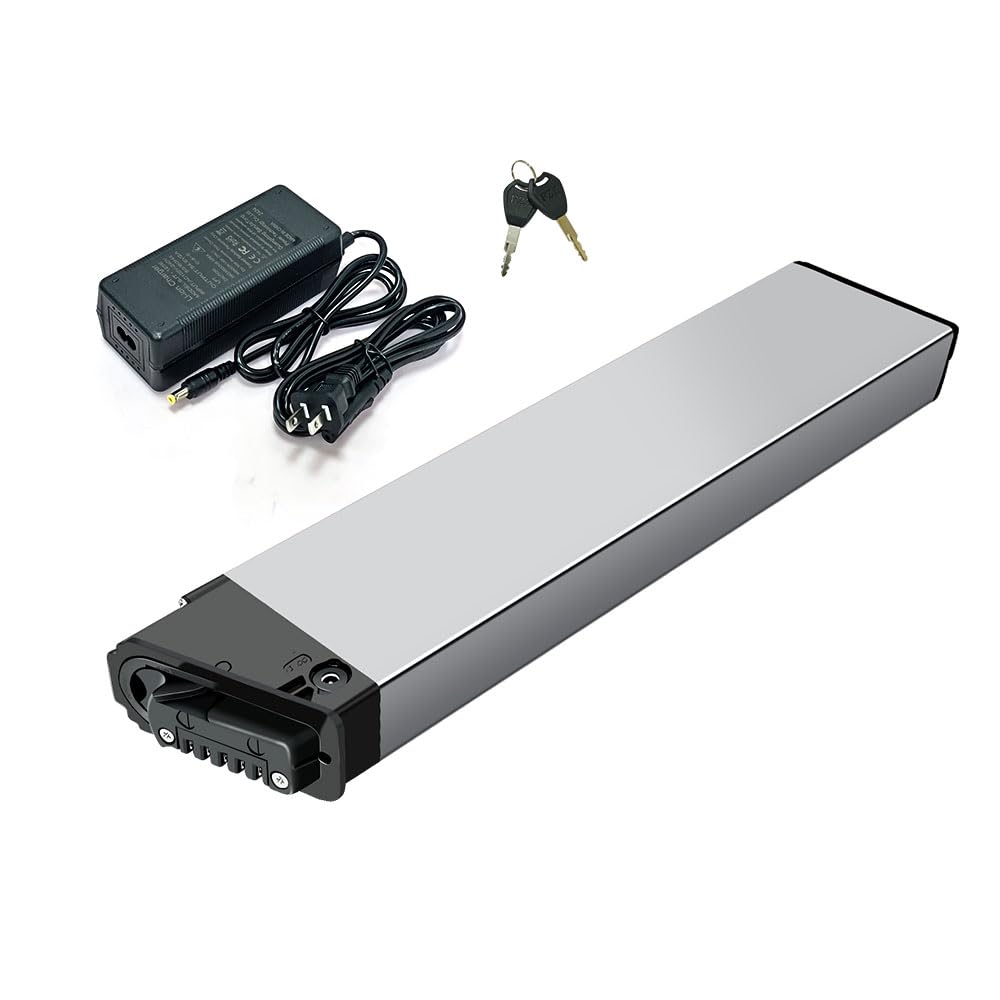E-Bike Battery 48V 10.4Ah 14Ah Folding Built-in Electric Bicycle Lithium Battery for Lectric XP 1.0 2.0 3.0/Samebike LO26 LO26 II 20LVXD30-II XWLX09 Max with Charger and BMS (48V 10.4Ah)