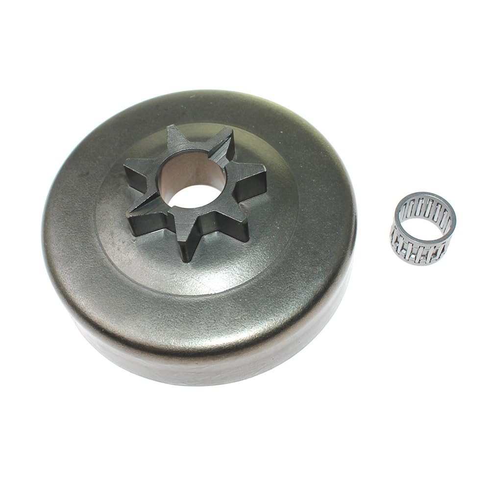 Pignon de chaîne et Tambour d'embrayage Compatible avec Les modèles 050, 051, 051Q, 075 et 076S (référence OEM 1111 640, 2002)