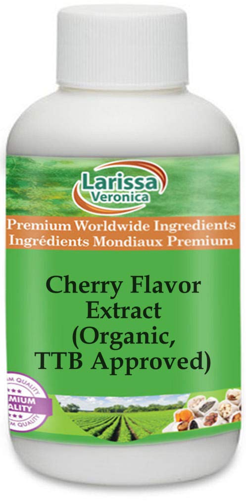 Amazon.com : Cherry Flavor Extract (Organic, TTB Approved) (8 oz