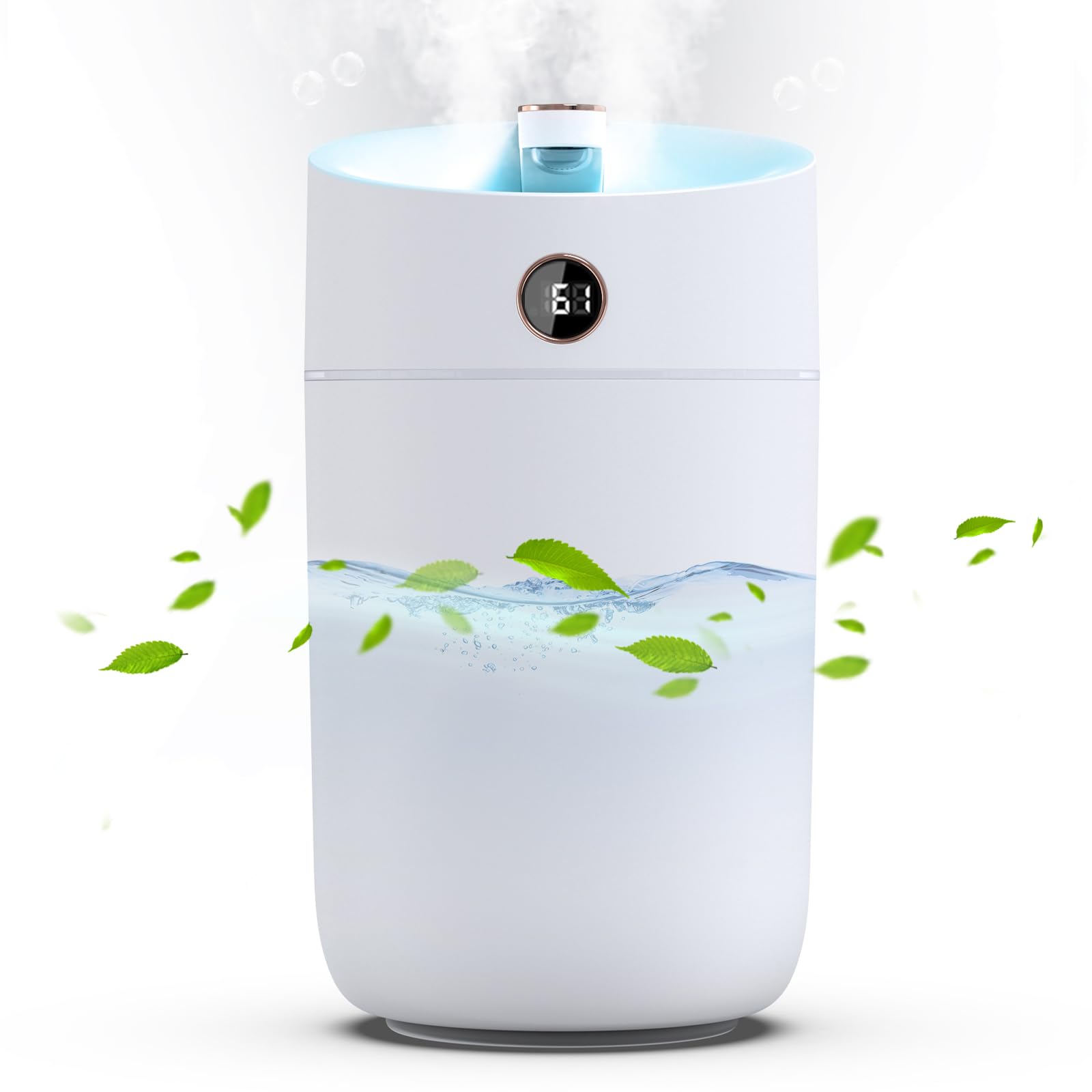 FAVOREAL【2025発売新モデル】加湿器 卓上 大容量 超音波式 3000ML大容量タンク アロマ対応 TYPE-C給電式 3段階ミスト量 静音設計 省エネ ポータブル加湿器 USB 上から給水 長時間運転 自動停止機… Amazon.co.jp: Favoreal【2025発売新モデル】加湿器 卓上 大容量 超