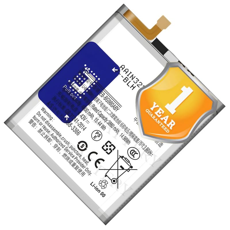 Image of Original EB-BG980ABY Battery Compatible for Samsung Galaxy S20 (4G) (SM-G980, SM-G980F, SM-G980F /DS) - (5000mAh) - 1 Year Warranty K7