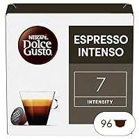 NESCAFÉ DOLCE GUSTO Espresso Intenso Caffè, 6 Confezioni da 16 Capsule (96 Capsule)