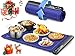 Warming Mat for Food,Warming Trays with 4 Temperature Levels 8 Seconds Heating Tech，Silicone Electric Warmer for Parties Buffet,Dining and Hosting,Christmas Gifts for Women