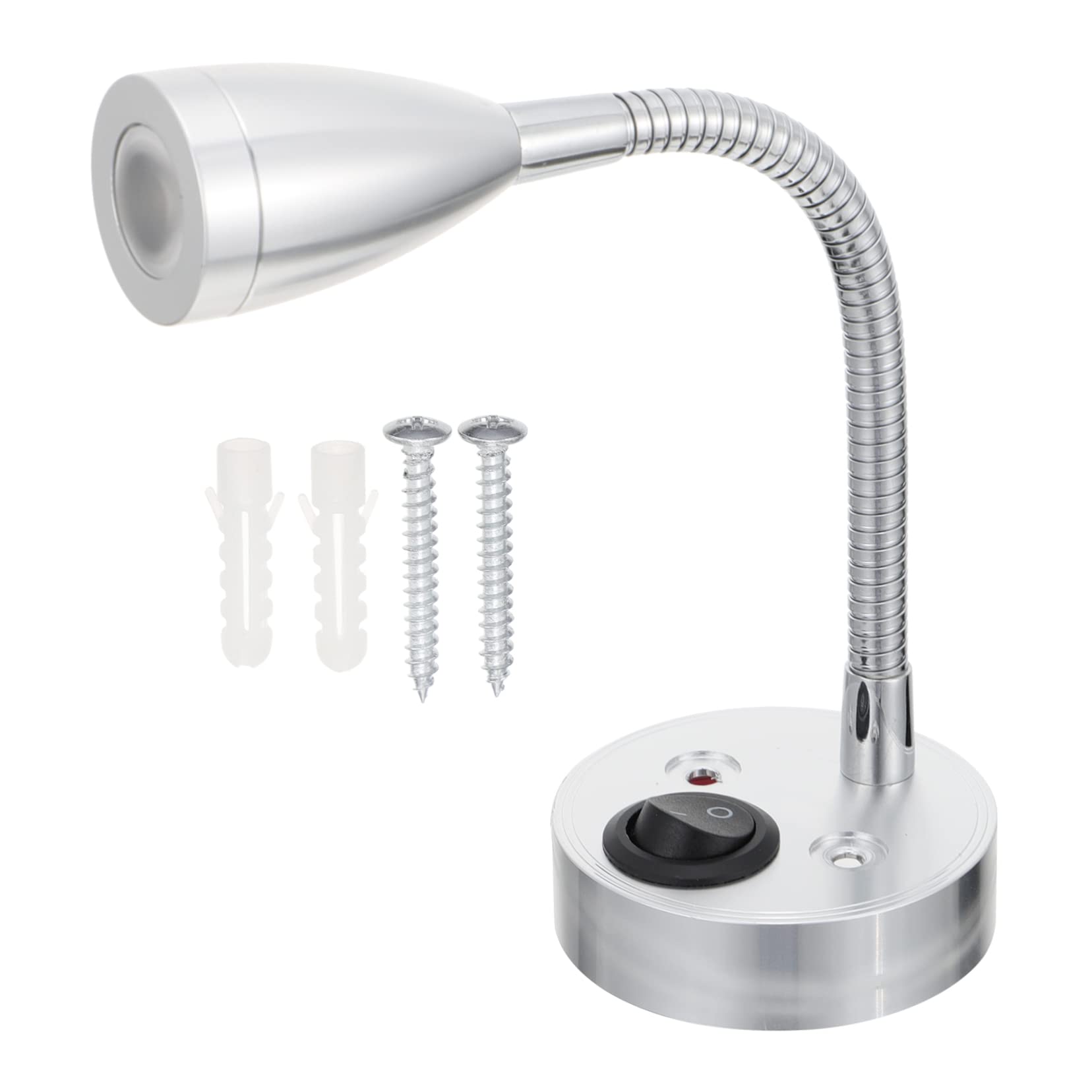 Cabilock 3W LED Reading Light Lamp for Rvs Boats and Yachts Swivel Spotlight with Warm Light for Bedside Truck and Use