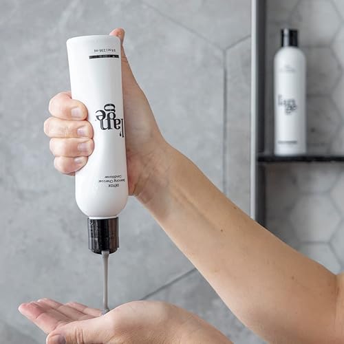 Miniatura 3 de L'ANGE HAIR Acondicionador de carbón equilibrante Détox  Ayuda a calmar el cuero cabelludo y eliminar las impurezas  Aumenta la humedad, rebota y