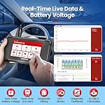 thinkcar OBD2 Scanner THINKSCAN SR2 Car Diagnostic Scanner for ABS SRS Code Reader Scan Tool with Oil/EPB Reset, Auto VIN, Battery Test, Android 7.0, Lifetime Free Update, Black