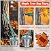 Maple Syrup Tree Tapping Kit with 5 Stainless Steel Maple Tap Spiles and Hooks, 20ft Food Grade Tubing, 3 Filters, Maple Birch Walnut Sugaring Starter Supplies Collection Gift for Experts or Beginners