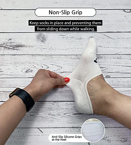 Image of Happy Face Positive Smile Fun Design No Show Liner Low Cut Thin Cotton Sneakers Socks for Women 3P Set