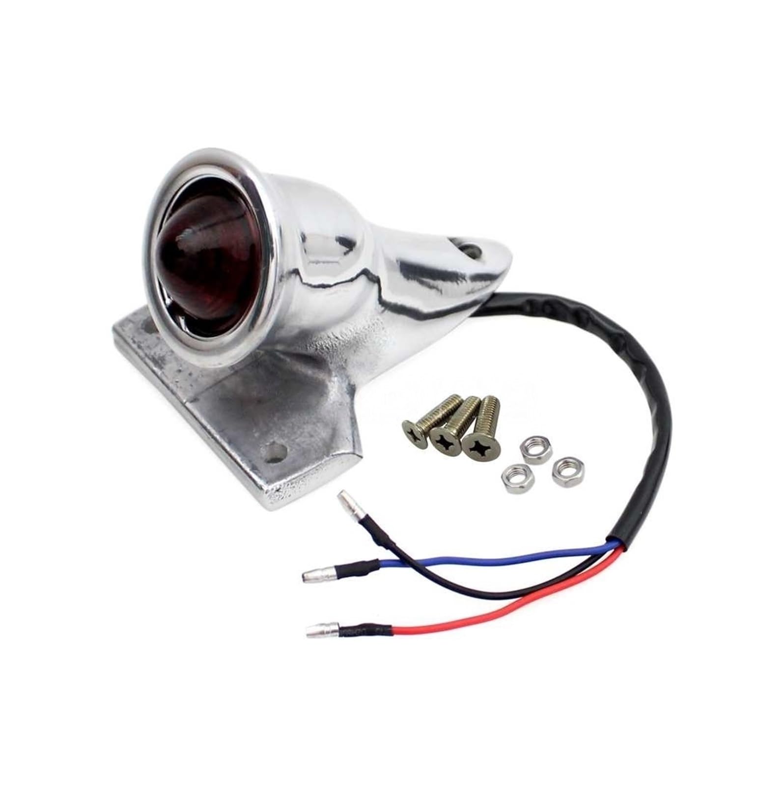 Luces traseras LED universales para Motocicleta Harley Slim, luz Trasera de Freno, Luces traseras de Freno