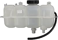 Vista 51 de TRQ Botella de desbordamiento del tanque de expansión del depósito de refrigerante del radiador compatible con Porsche Macan 2015-2018