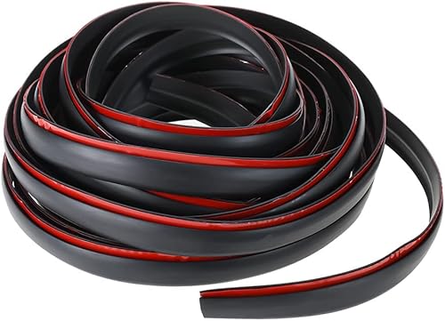 Xeternity-Made Borde de goma para guardabarros - Junta de soldadura estilo T de 30 pies de longitud EPDM para pozos de rueda de coche y camión