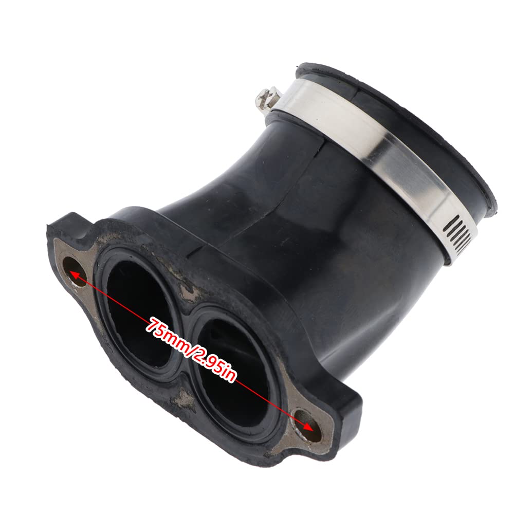 Riloer Manicotto del collettore di aspirazione del carburatore, compatibile con Polaris RA*NGER 700, Crew 700, XP700, Sportsman 700, 1 pezzo 1253527