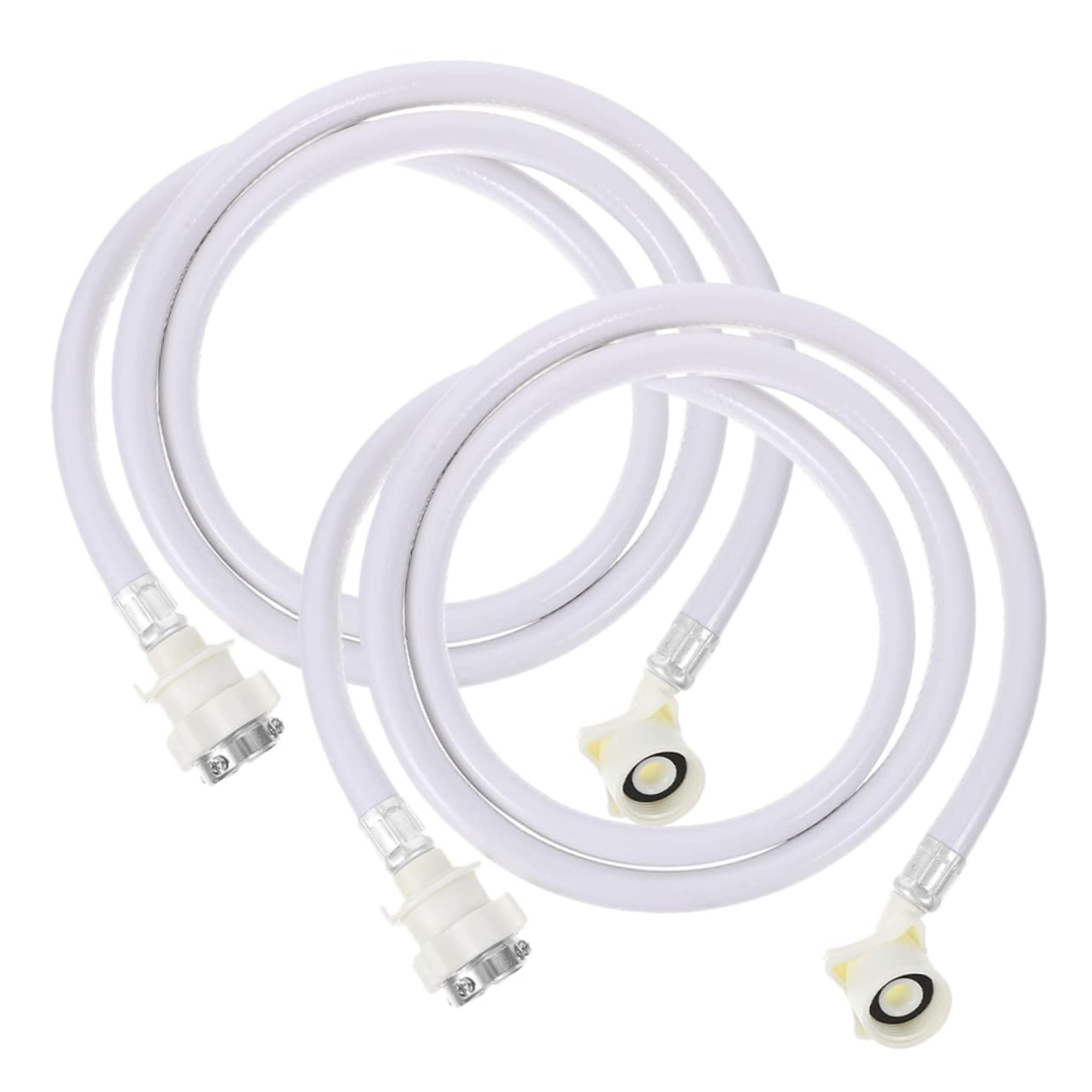 Tuyau Universel Pour Machine À Laver 2 M Entrée En Pvc Embout En Acier Robuste Anti-fuite Facile À Installer