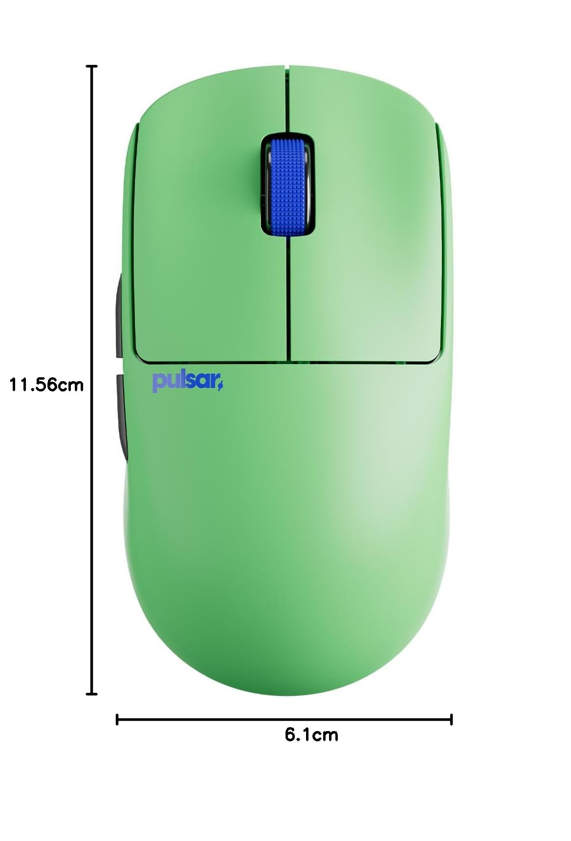 Pulsar Gaming Gears X2 Crazylight Mini mouse inalámbrico para juegos, ultraligero de 35 g, forma simétrica, 32K Dpi, interruptor óptico, dongle 8K incluido, Aqua Zest (renovado)