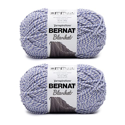 Bernat Blanket Cornflower Twist Yarn 2 Pack
