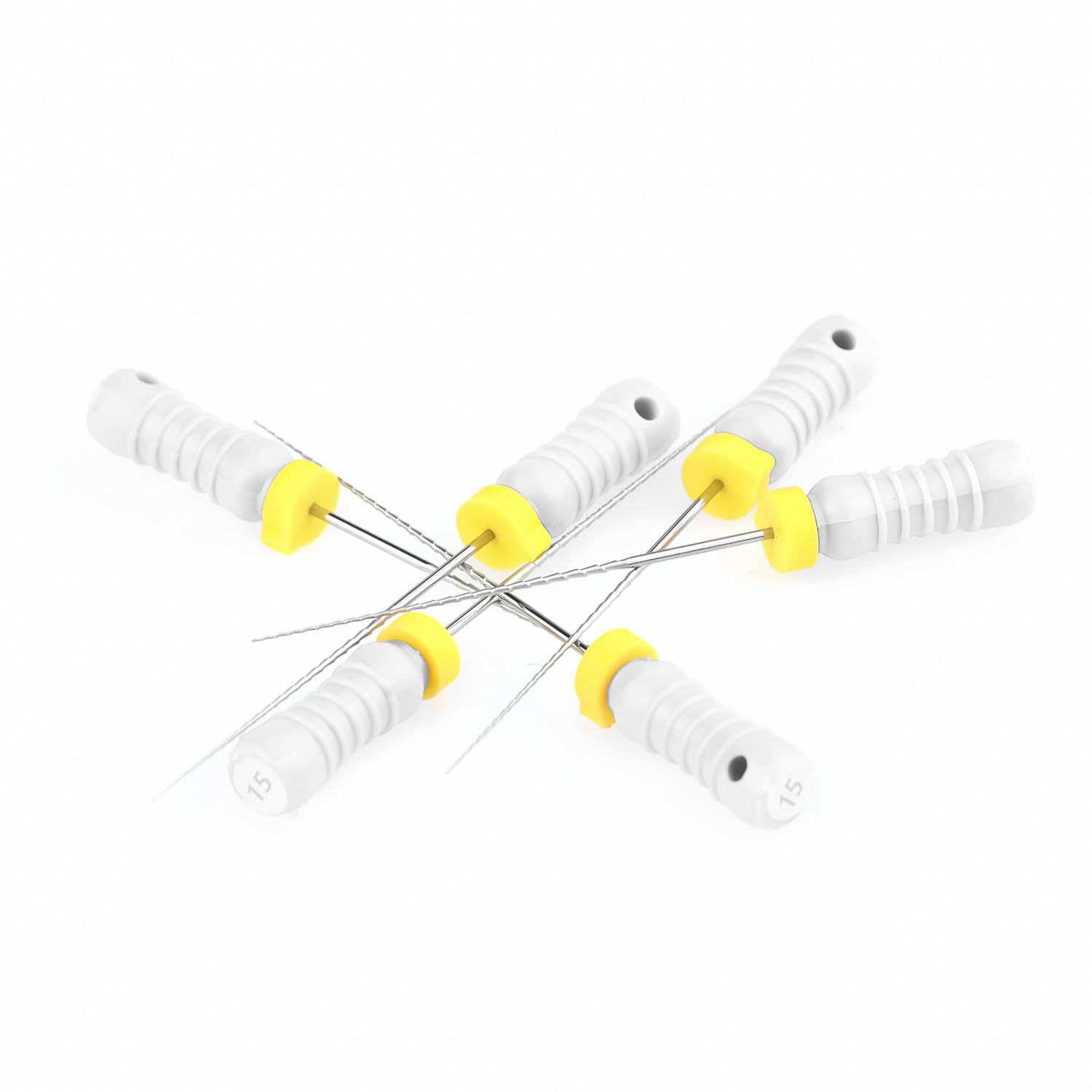 XUX Endo H-File 21 mm 25 mm Edelstahl Endodontische Feilen #15 Drehfeilen
