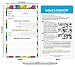 Babysitter Notes & Emergency Contacts Magnet for Refrigerator - Baby & Child CPR Reference Card - Reusable - Emergency Numbers Magnet - Dry Erase Pen Included - 5.25 x 8.5 in.