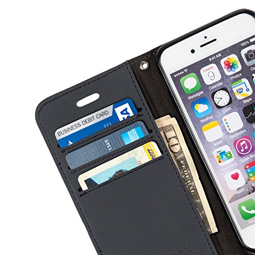SafeSleeve Anti Radiation RFID iPhone Case: iPhone 8 Plus, iPhone 7 Plus and iPhone 6 Plus ELF & RF Blocking Identity Theft Protection Wallet (Red) - Thumbnail 3