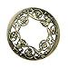 DGQ Illuma Lid Jar Candle Topper - Candle Lid Jar Candle Topper Illuma Lid Candle Topper Accessories Shade Scroll to Jar Candles Burn Evenly Candle Toppers Jar Candles (Flower)