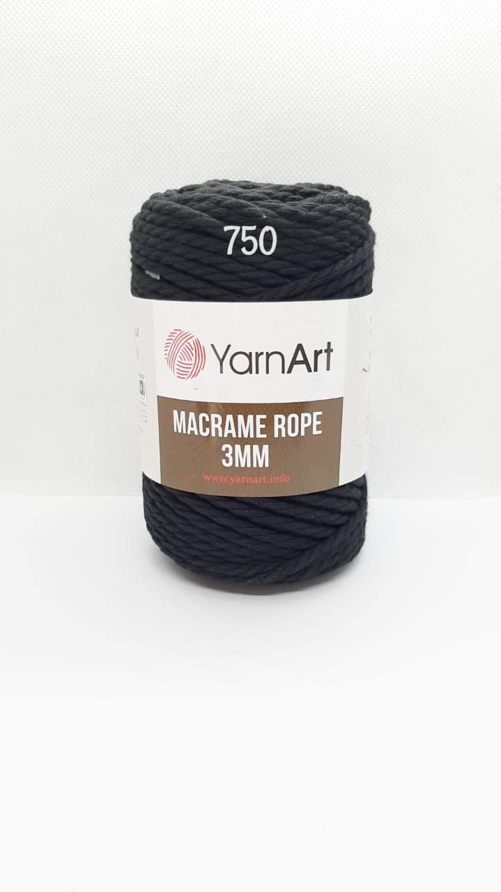 YarnArt El Örgü İpi MACRAME ROPE 3 MM, 750, 4x250 gr