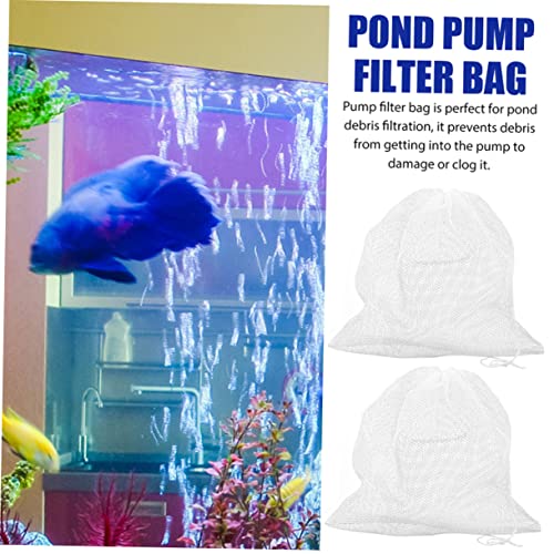 Set 4 bolsas filtro de malla para bomba de agua miniatura 6