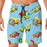 Adecuado para cualquier circunstancia: natación, surf en la playa, correr, deportes de pelota, en casa, etc., este pantalón corto de natación para hombres es la mejor opción para cualquier temporada.