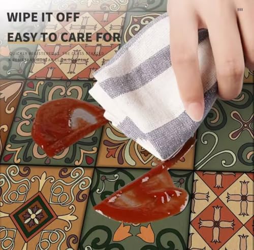 Image of HomeCloud Rubber Kitchen Mats for Floor Set of 2 Pcs | Non-Skid, Soft Absorbent Rugs for Kitchen, Laundry, and Hallway | 120x40cm, 40x60cm| 4mm Thickness (Trap Black White X)