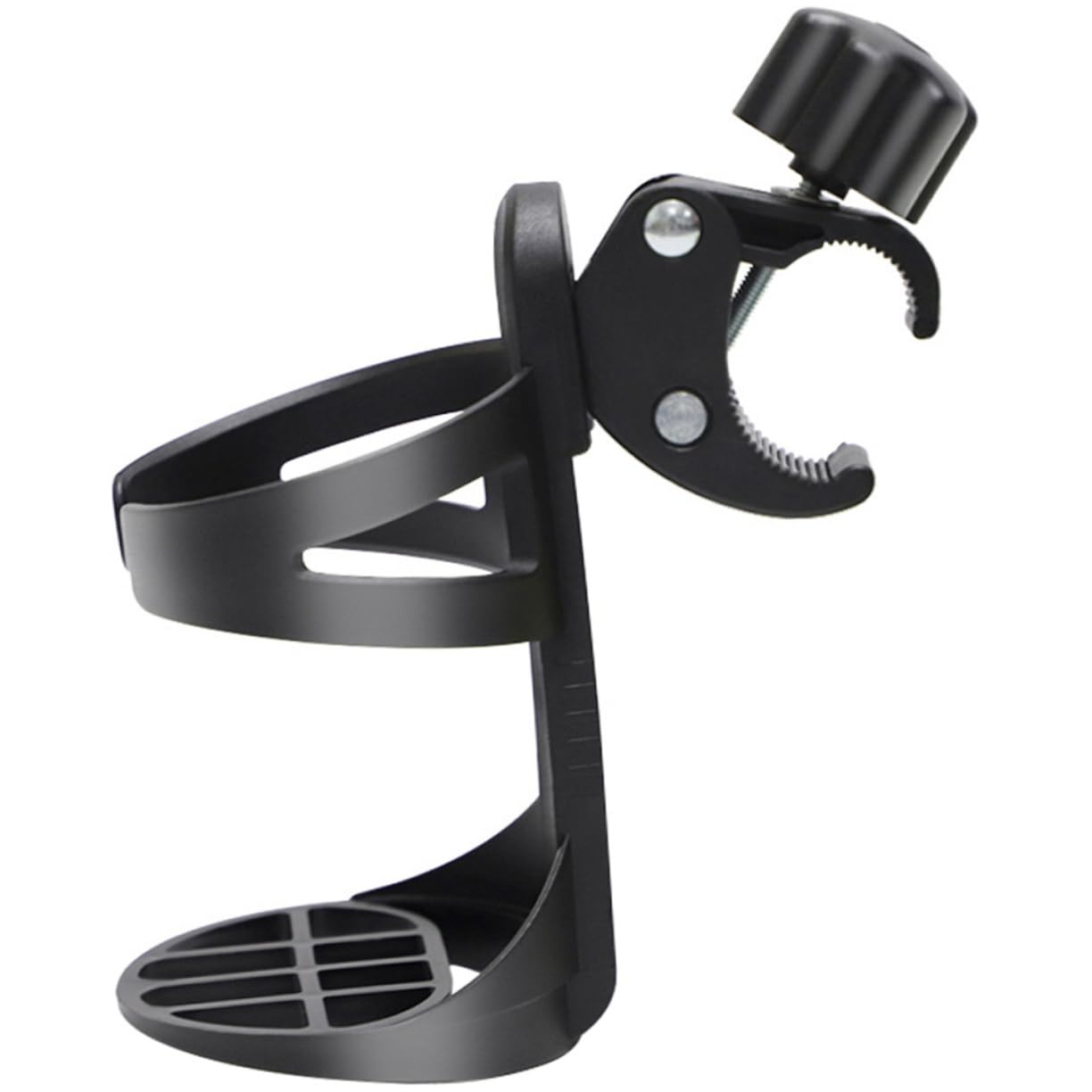 Didiseaon Cup Holder for Wheelchair Walker Drink Holder for Stroller Bike Cart Durable Easy to Install Fits Bottles Cups