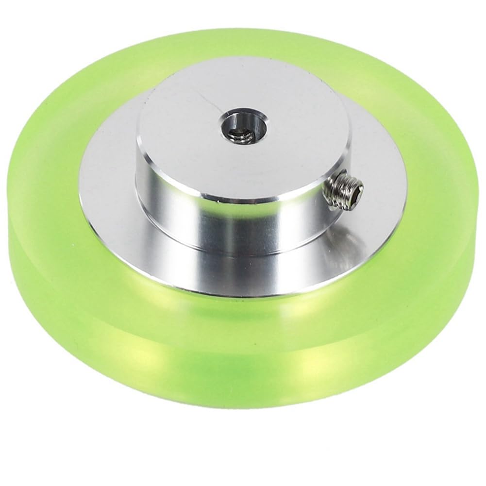 Roue de mesure de roue 'codeur industriel en polyuréthane de 200 mm avec support de 'codeur dans l'aluminium de 20 mm