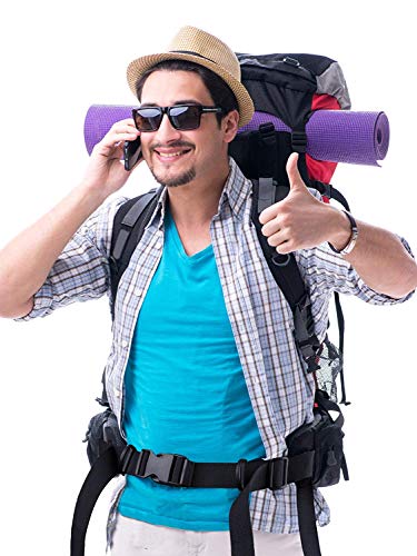 Flying Swallow 3 pieces backpack chest strap, heavy duty adjustable backpack chest strap chest strap with buckle for hiking and jogging (black, orange, pink) - Image 7