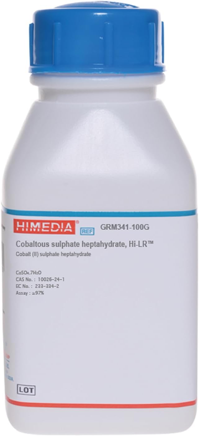 HiMedia GRM341-100G Cobalt (II) Sulphate Heptahydrate, Pure, 100 g
