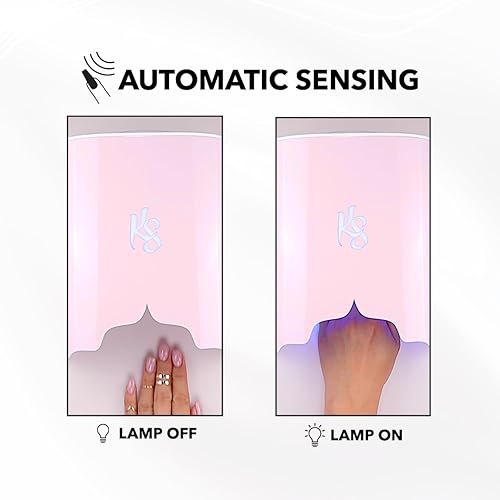 Miniatura 6 de KIARA SKY Lámpara de uñas UV, lámpara de uñas LED, secador de uñas inalámbrico y recargable, luz UV de curado rápido para esmalte de uñas de gel